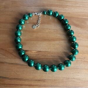 BOGO Gorgeous deep green Charter Club necklace